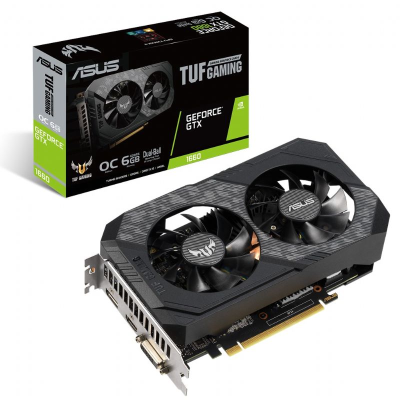 Asus GeForce TUF 3 GTX 1660 6 GB DDR6 OC Gaming