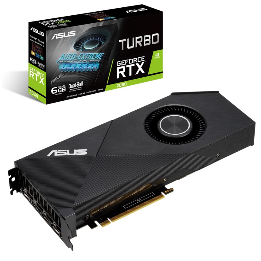 Asus GeForce Turbo RTX 2060 6 GB. DDR6