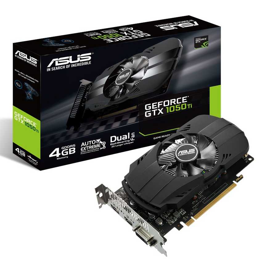 Asus Phoenix GTX 1050 Ti 4GB DDR5
