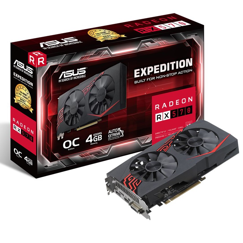 Asus Radeon EX RX570 4GB DDR5 OC