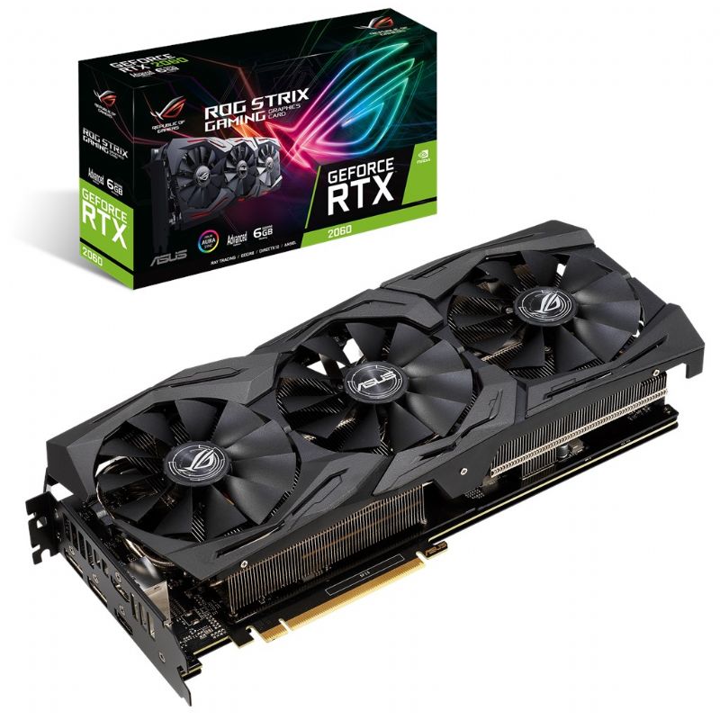 Asus Rog StriX GeForce RTX 2060 6 GB DDR6 Advance Gaming