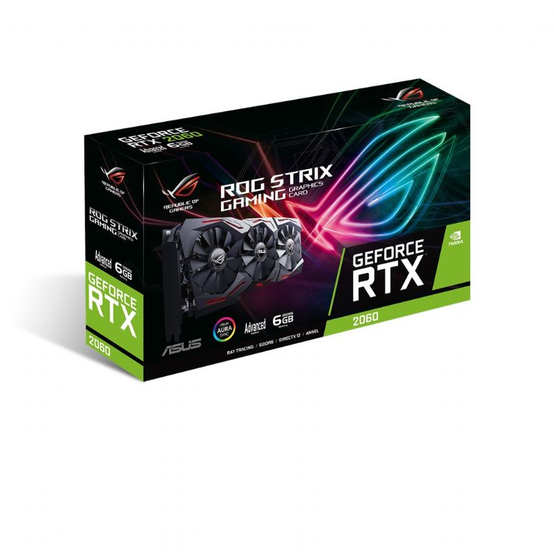 Asus Rog StriX GeForce RTX 2060 6 GB DDR6 Advance Gaming imagen 4