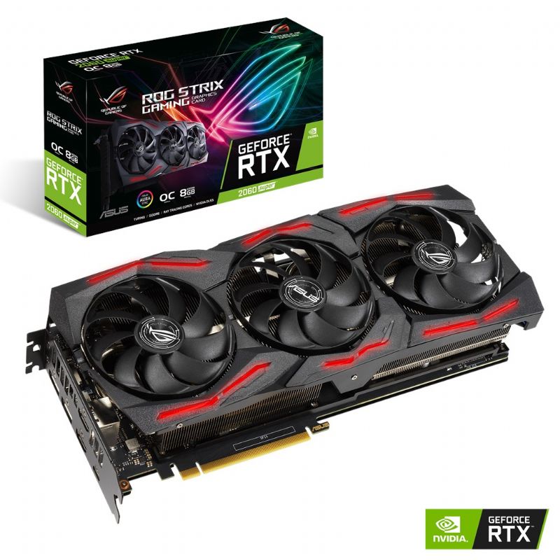 Asus Rog StriX GeForce RTX 2060 Super 8 GB DDR6 EVO OC