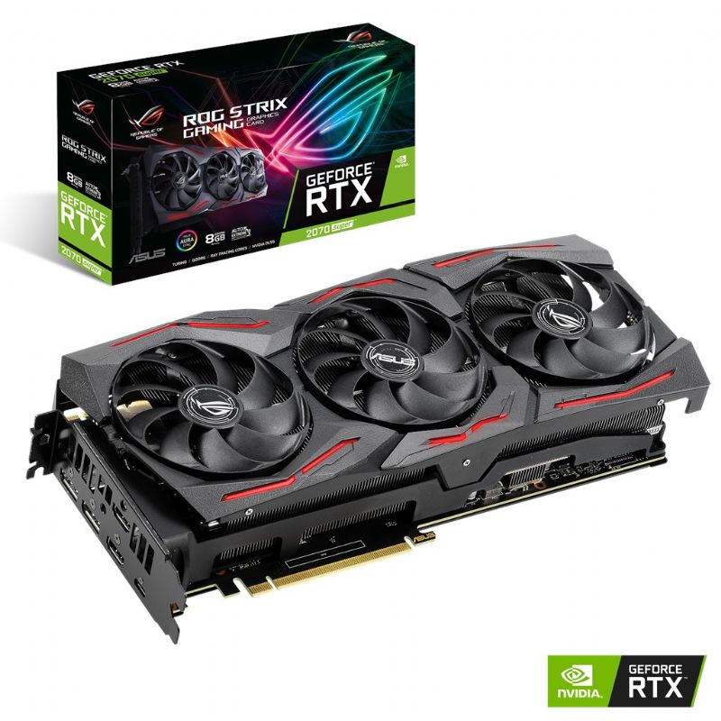 Asus Rog StriX GeForce RTX 2070 Super 8 GB DDR6 Gaming
