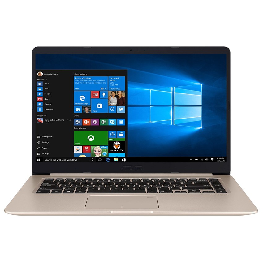 Asus S510UA BR215T intel i3 71000U 4GB 128GB SSD 15.6" HD intel HD Windows 10