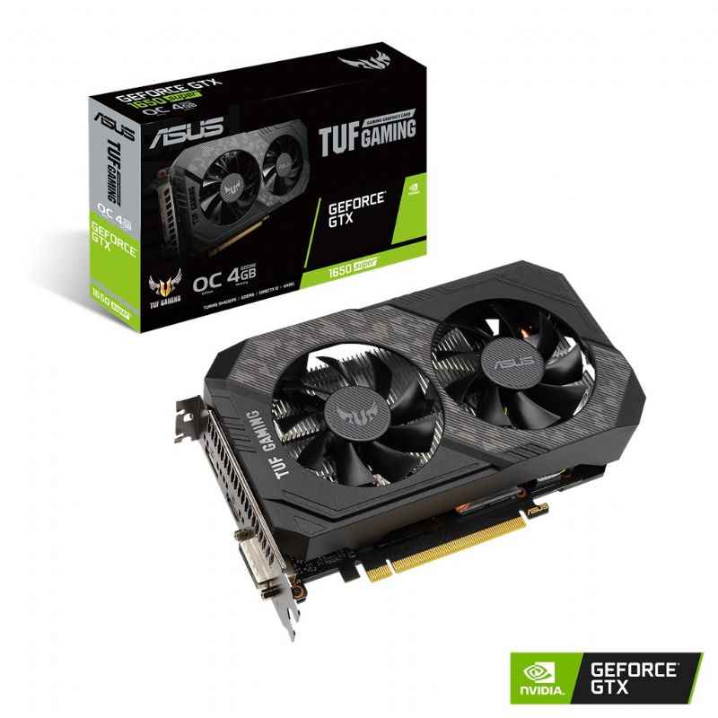 Asus TUF GeForce GTX 1650 Super OC 4 GB. DDR6 Gaming