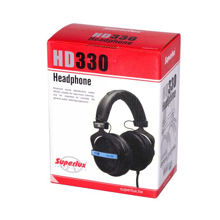 Auricular SuperLux HD330 Negro/azul