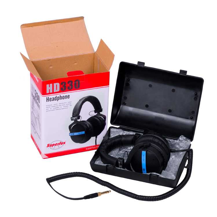 Auricular SuperLux HD330 Negro/azul imagen 2