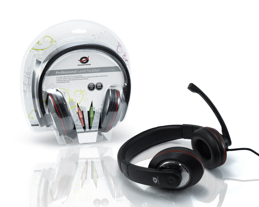 Auriculares Conceptronic Profesional Level Headset imagen 2