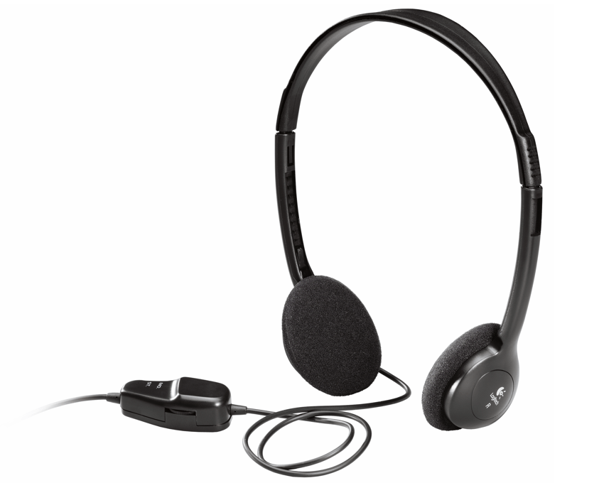 Auriculares Logitech Dialog 220 Estéreo Negro (OEM)