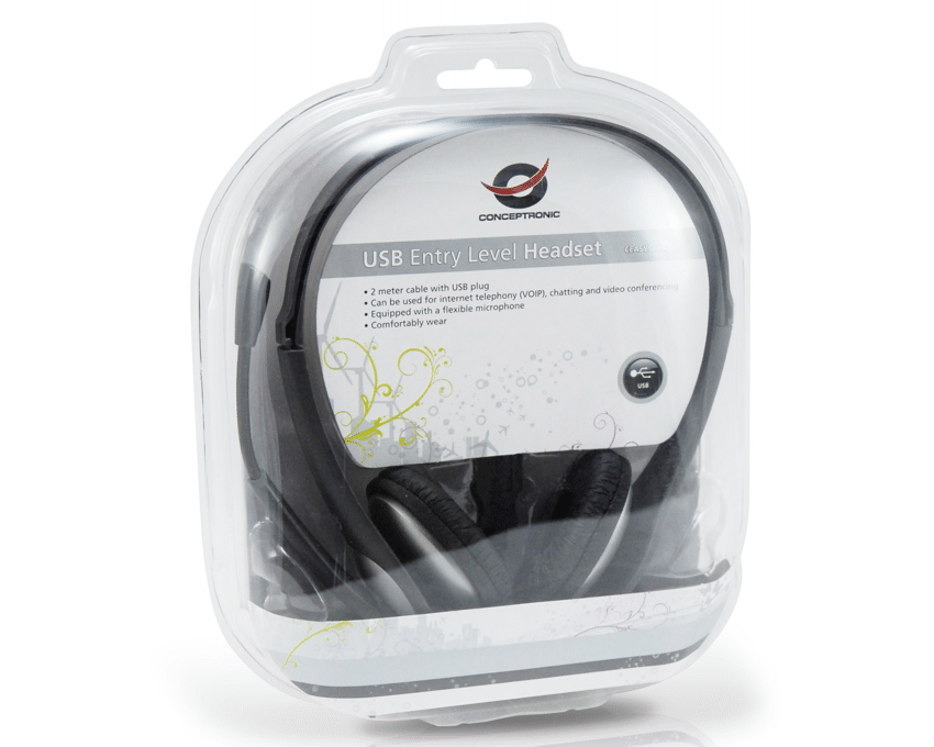 Auriculares con Micro Conceptronic USB Entry Level Headset imagen 3