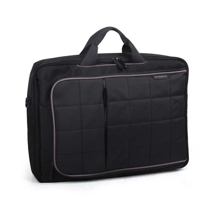 B-Move Mochila/Maletín/Bandolera Negro-Gris