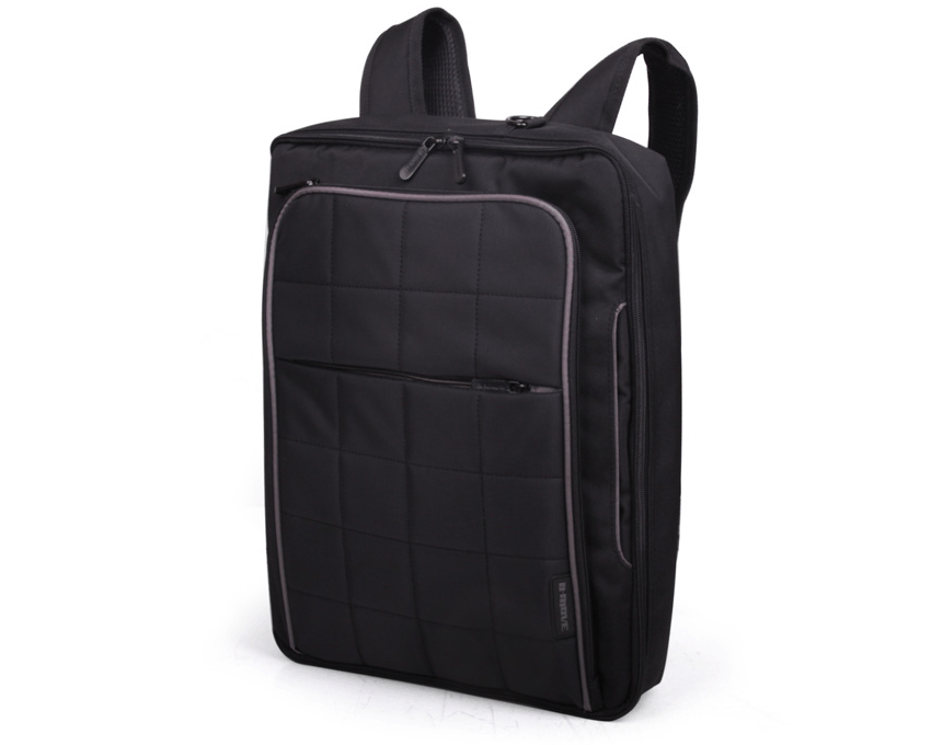 B-Move Mochila/Maletín/Bandolera Negro-Gris imagen 2