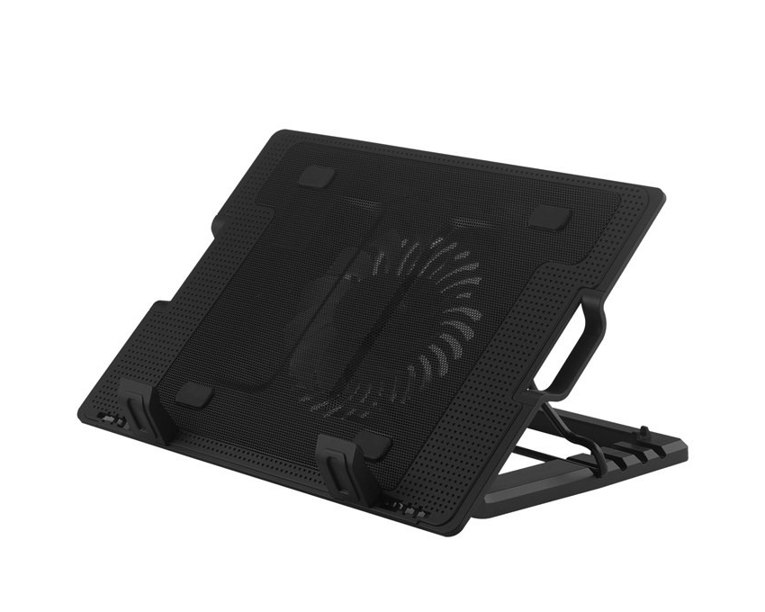 Base de Atril NOX Kaze Negra de 9 a 17" con Led Azul NXKAZE