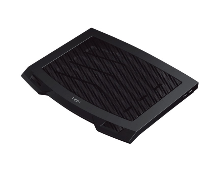Base para Portatil NOX Taku Negro de 9 a 17" Lez Azul con Hub USB NXTAKU imagen 2