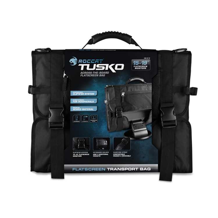 Bolsa Transporte Pantalla ROCCAT TUSKO 15-19"