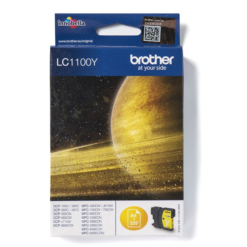 Brother LC1100Y Amarillo Cartucho de Tinta Original