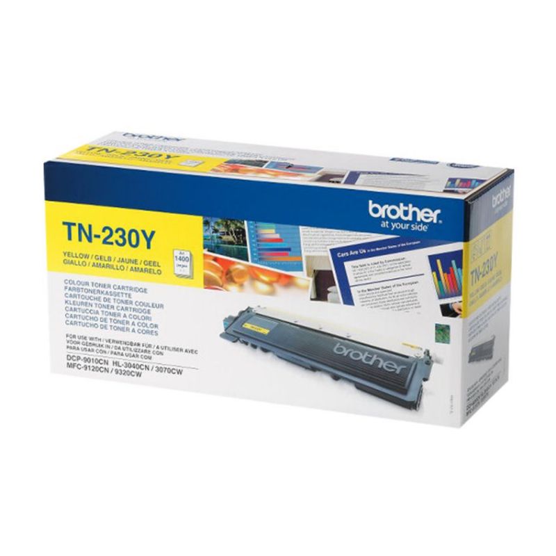 Brother TN230Y Toner Original Amarillo