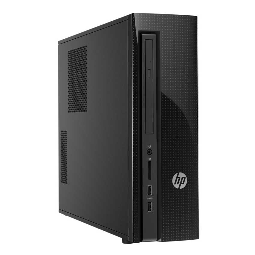 CPU HP Slimline 450-A101NS AMD E1-6015/4GB/1TB/Radeon HD8240/Tec+Rat/Windows 10 imagen 2