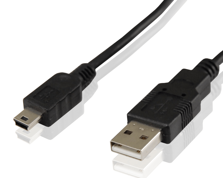 Cable MiniUSB 2.0 Conceptronic 1.8 Metros CCUSBAMU18B OEM