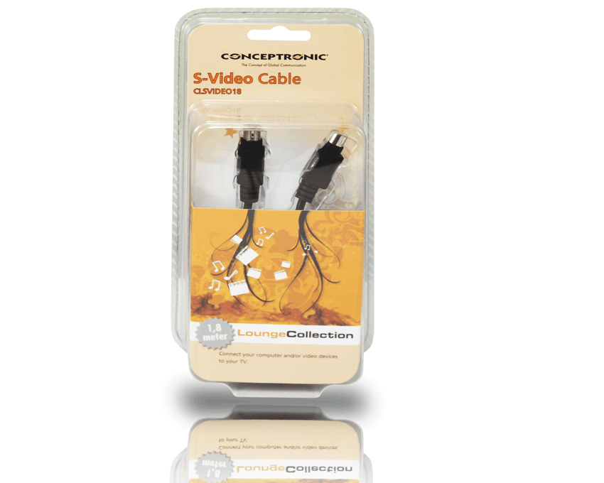 Cable Super Video Conceptronic 1.8 m CLSVIDEO18 imagen 3