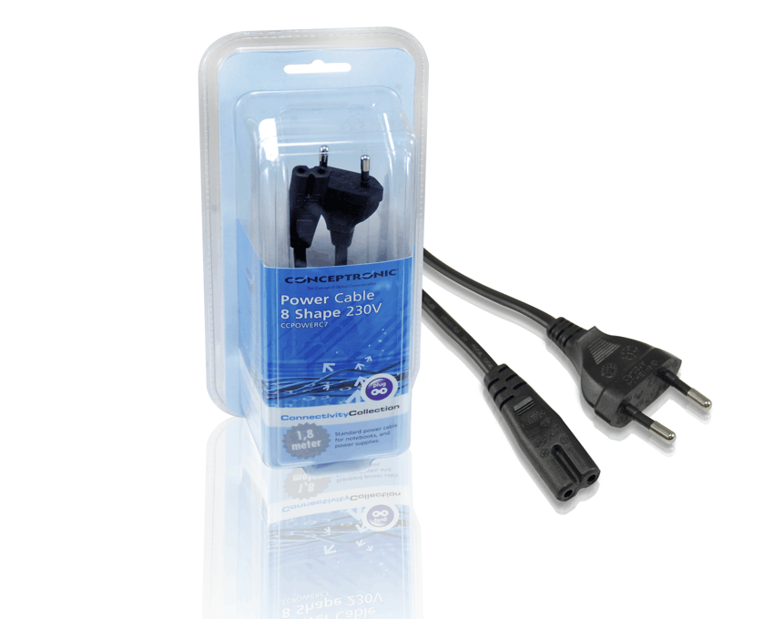 Cable de Alimentacion Coneptronic 230V 2 Bornes CCPOWERC7 imagen 2