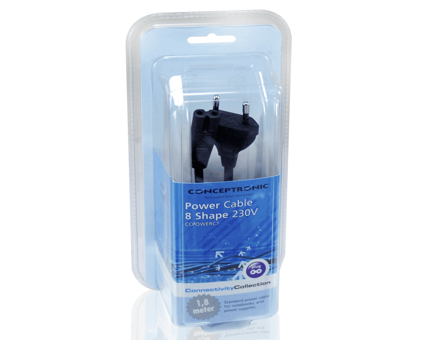 Cable de Alimentacion Coneptronic 230V 2 Bornes CCPOWERC7 imagen 3