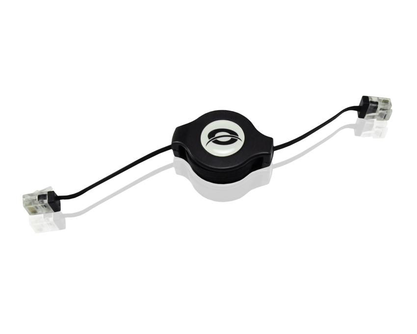 Cable de Red Conceptronic RJ45 Categoria 5 UPT 1.2 m retractil CNCAT5E12R