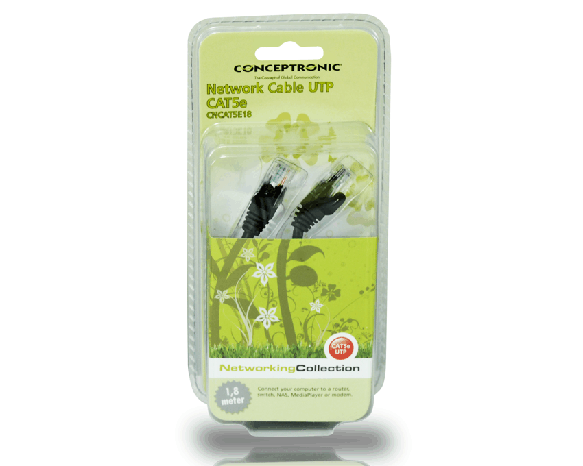 Cable de Red Conceptronic RJ45 Categoria 5 UTP 3 m CNCAT5E3 imagen 3