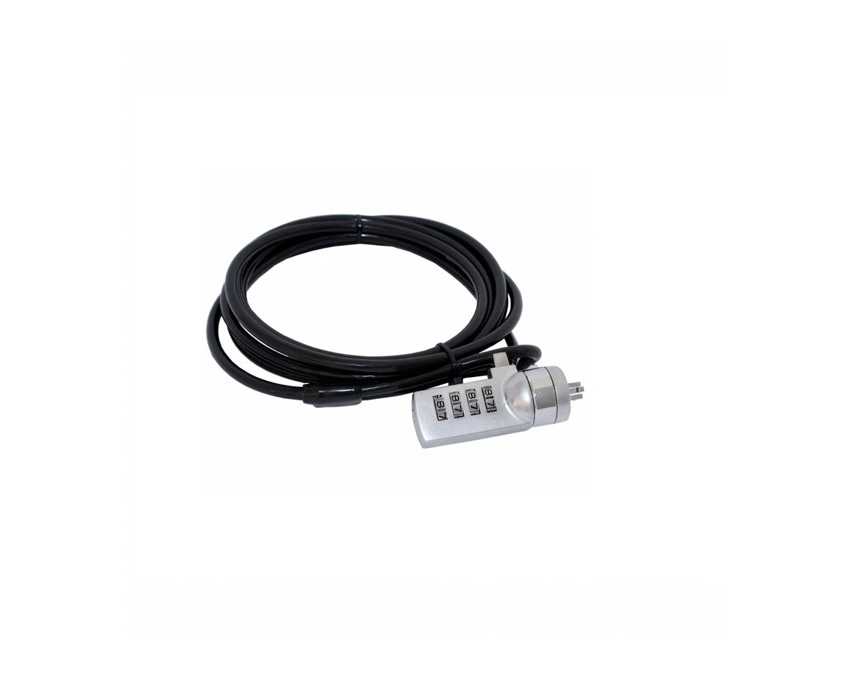 Cable de Seguridad APPROX bloqueo numerico 4 digitos APPNCLV2