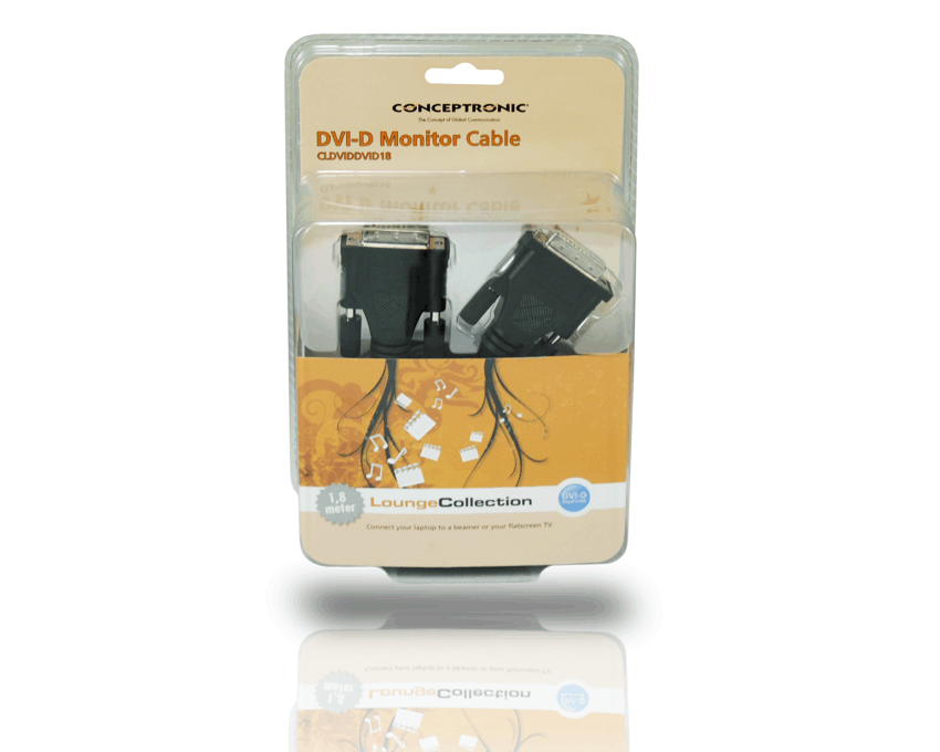 Cable de Video DVI-D Conceptronic Conexion Mxm 1.8m CLDVIDDVID18 imagen 3