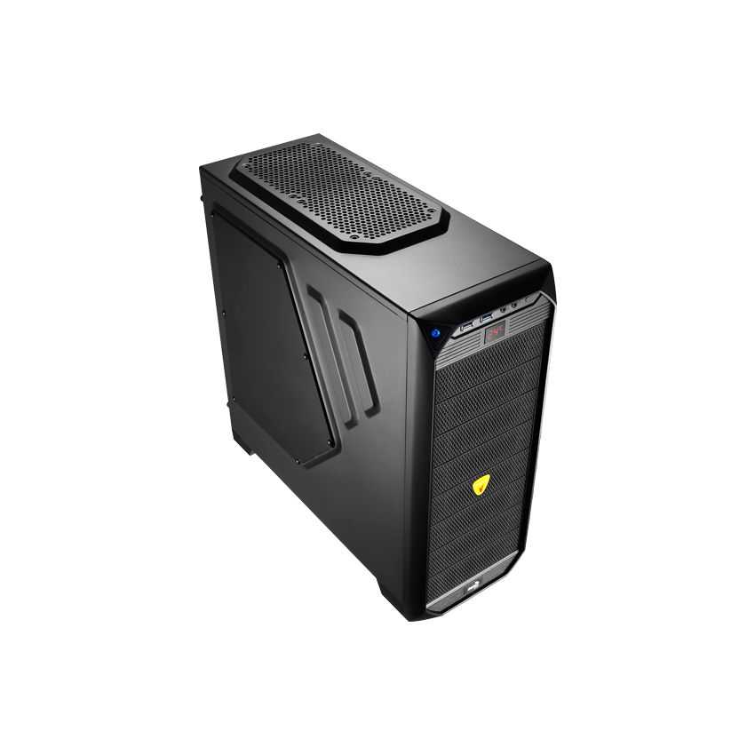 Caja AEROCOOL Semitorre VS-92 Negra con ventana