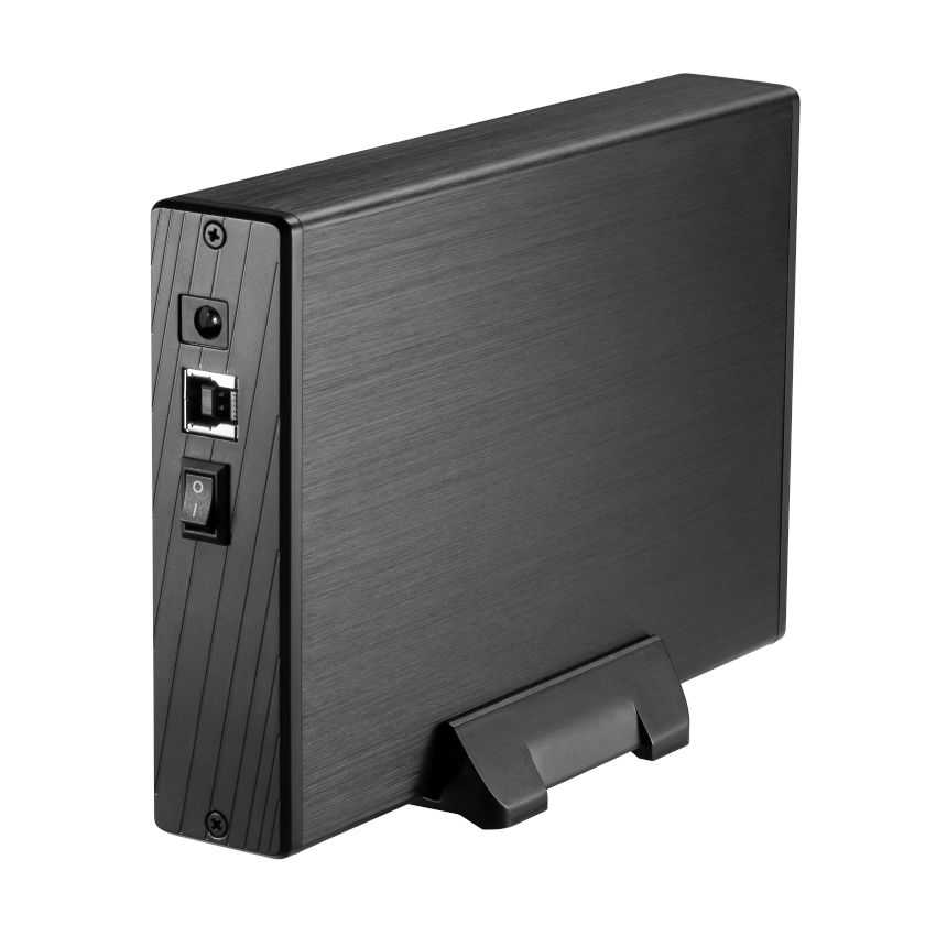 Caja Externa TOOQ TQE-3527B Negra USB 3.0 - 3.5" Sata