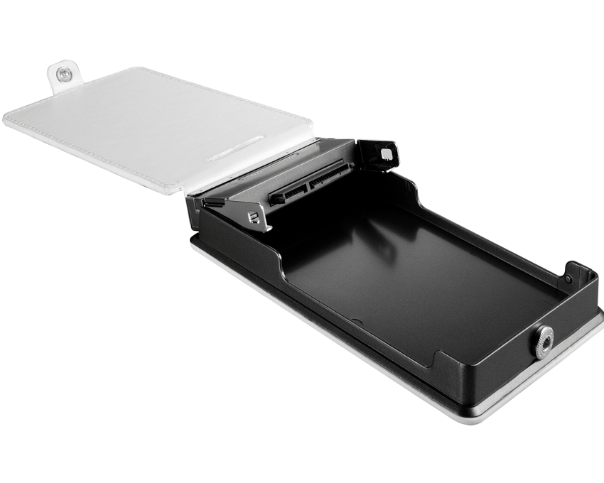 Caja Externa para HDD TACENS VECTRIX LUX 2.5" SATA USB3.0 Funda de Piel Blanca imagen 3