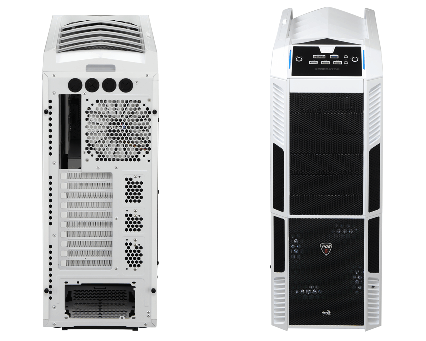 Caja Gaming AEROCOOL X-PREDATOR Blanca imagen 2