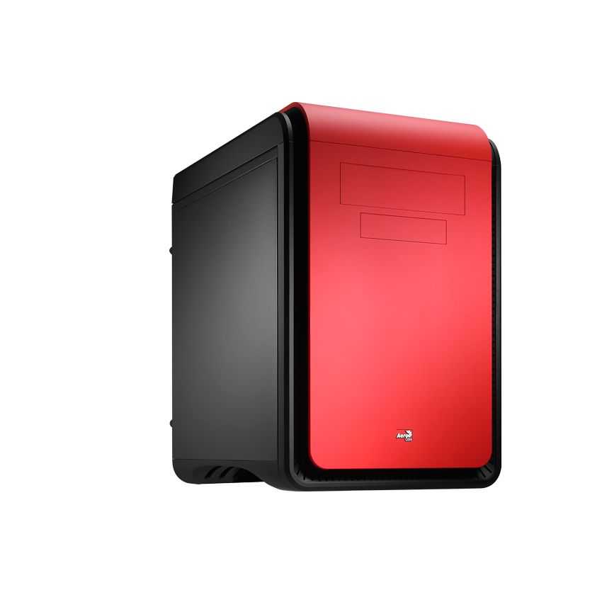 Caja Micro-ATX Gaming AEROCOOL Dead Silence Cube Roja