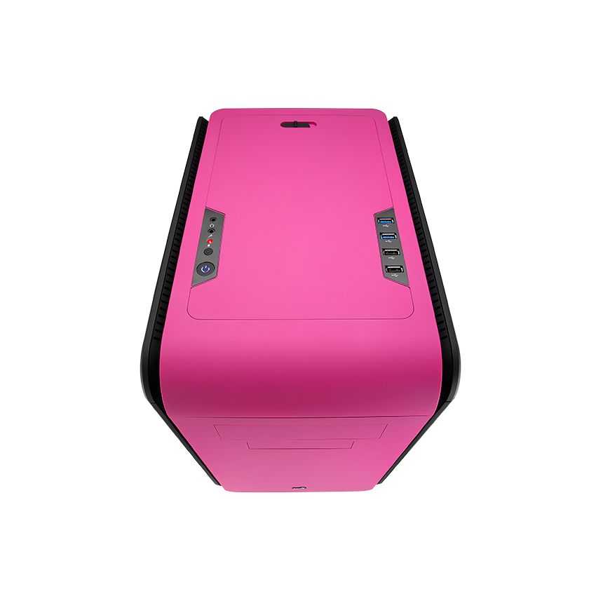 Caja Micro-ATX Gaming AEROCOOL Dead Silence Cube Rosa imagen 3
