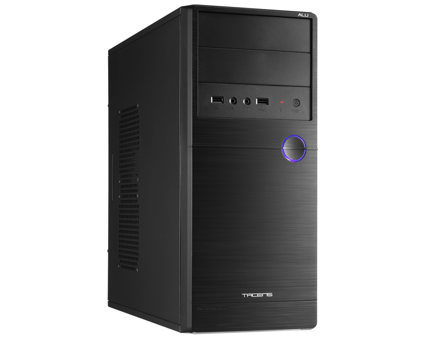 Caja Micro ATX TACENS ALU con Fuente 500 Wattios RADIX
