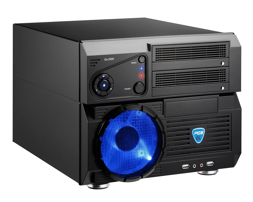 Caja MicroATX AEROCOOL CUBE QX2000 Negra