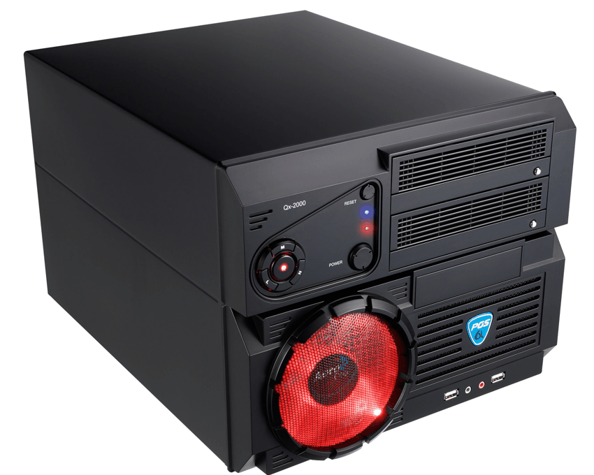 Caja MicroATX AEROCOOL CUBE QX2000 Negra imagen 2