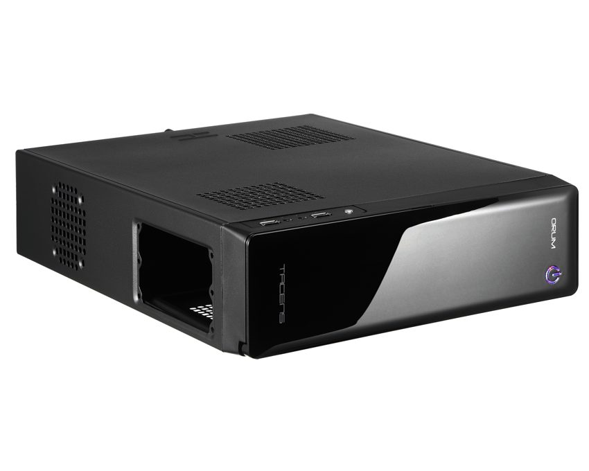 Caja SLIM ITX -MINI ITX TACENS ORUM con Fuente 400W Radix