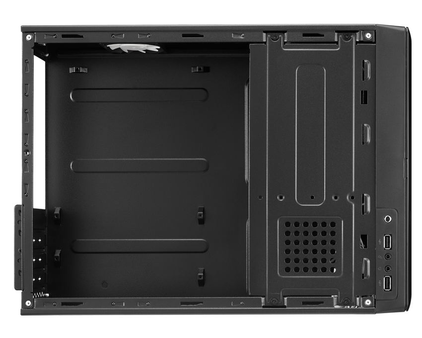 Caja SLIM ITX -MINI ITX TACENS ORUM con Fuente 400W Radix imagen 3