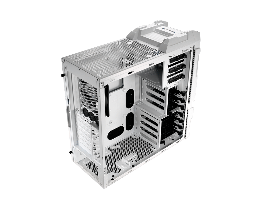 Caja Semitorre AEROCOOL Gaming Mechatron Blanca Mesh imagen 4
