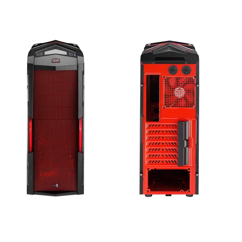 Caja Semitorre AEROCOOL Gaming STRIKE-X Extreme Devil Red imagen 3