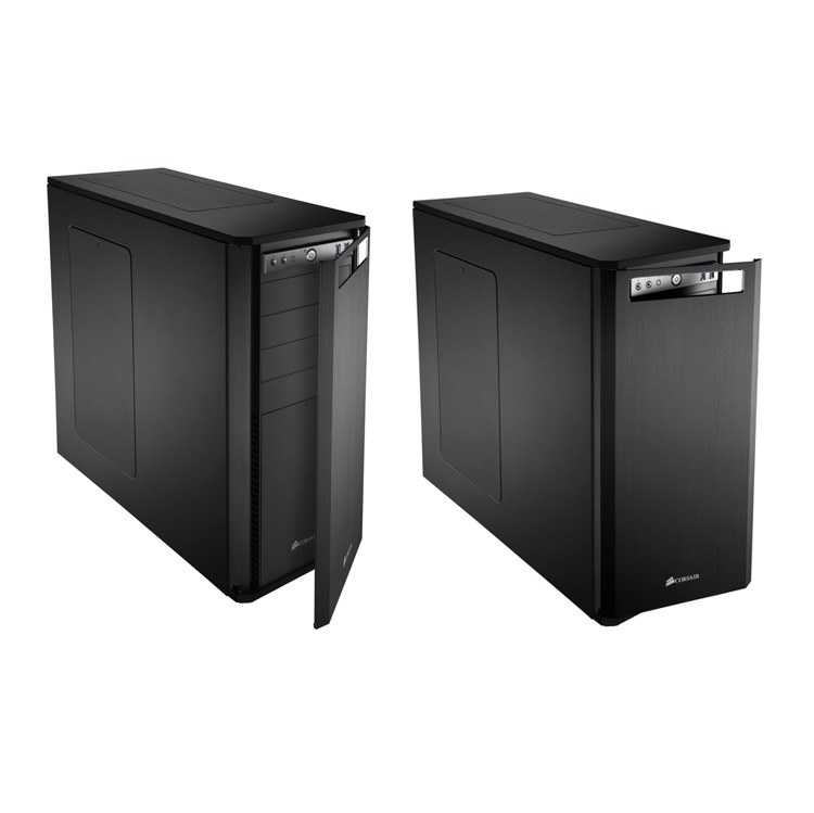 Caja Semitorre ATX CORSAIR 550D Obsidian Series Negra  imagen 4