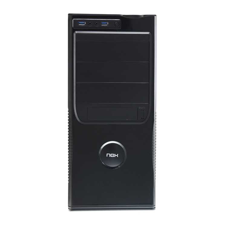 Caja Semitorre ATX NOX NYX Negro 2x USB 3.0  imagen 2