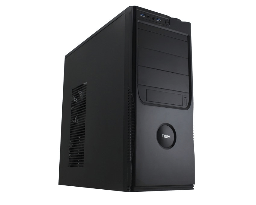 Caja Semitorre ATX NOX NYX Negro 2x USB 3.0  imagen 3