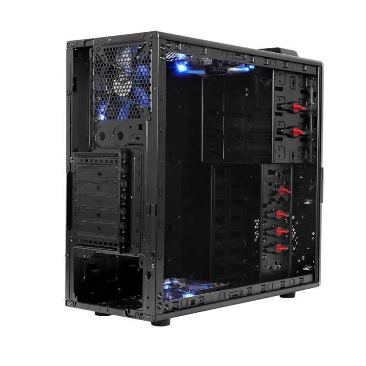 Caja Semitorre ATX THERMALTAKE V3 BlackX Edition Dock imagen 3