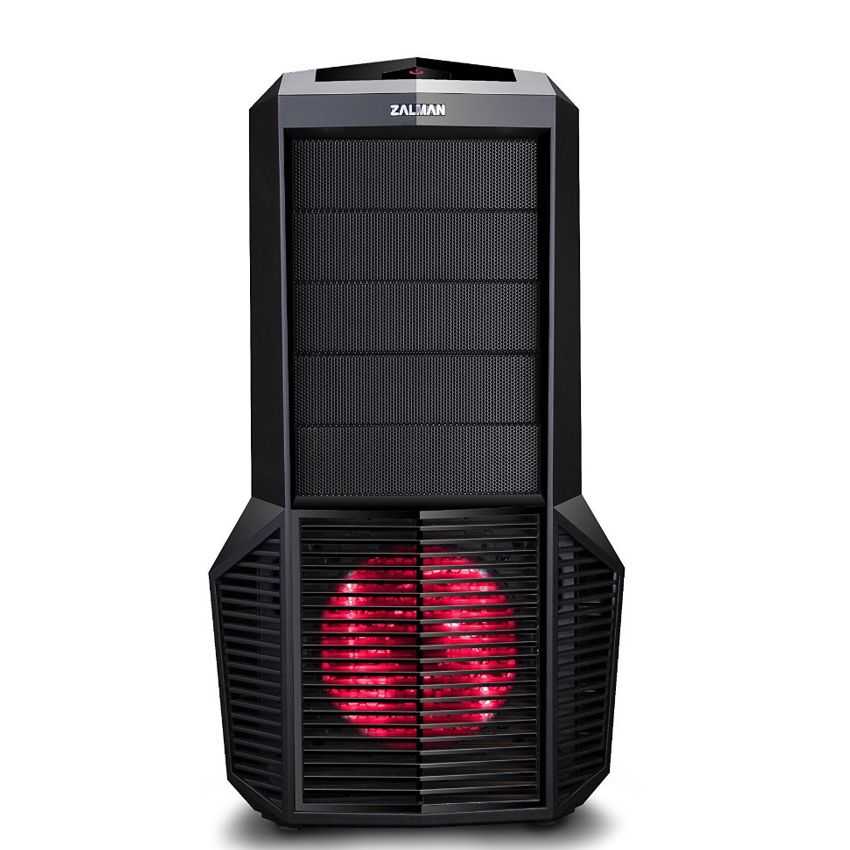 Caja Semitorre ATX ZALMAN Z11 PLUS HF1 Led Rojo Negra imagen 5