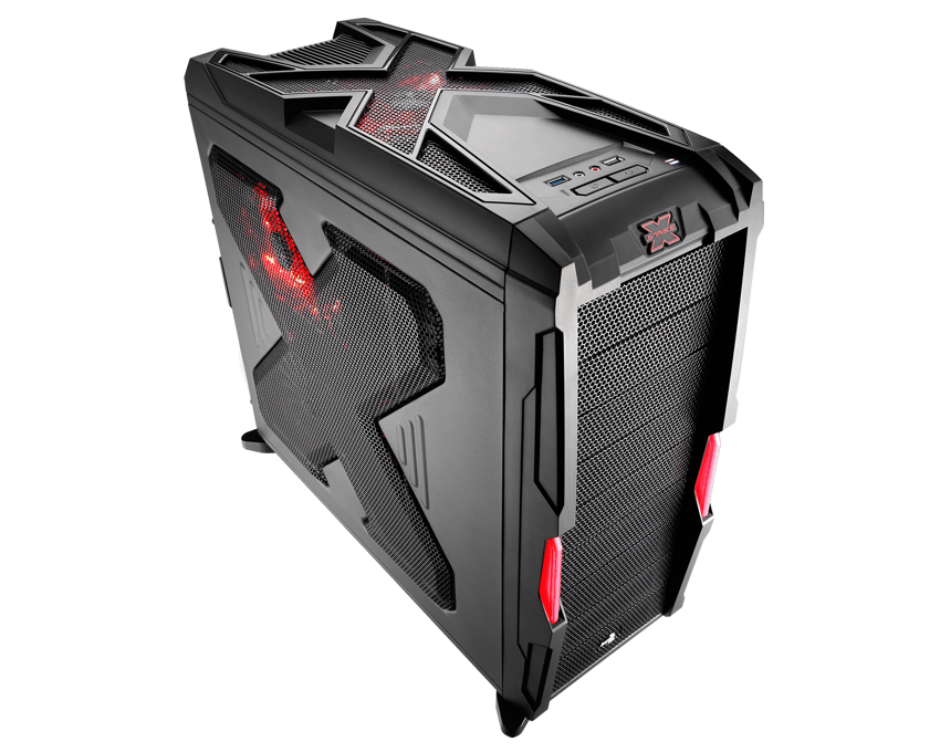 Caja Semitorre Gaming AEROCOOL STRIKE-X Advance Negra